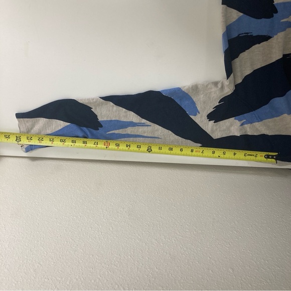 INC International Concepts Sweater Dress Womens Camuflaje Blue Zip Long Sleeve - Picture 13 of 16